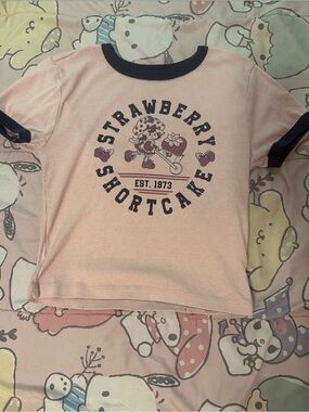 Strawberry Shortcake Crop Top